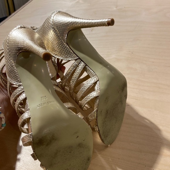 Nine West High Heel Sandals 9 M - Picture 10 of 11